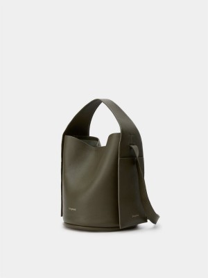 Women's's Songmont Drippy Bucket Bags Green | JZA9264ML