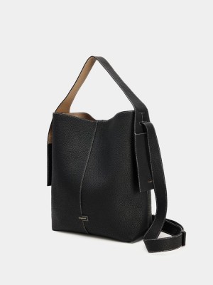 Women's's Songmont Drippy Large Tote Bags Black | RGZ2137MW