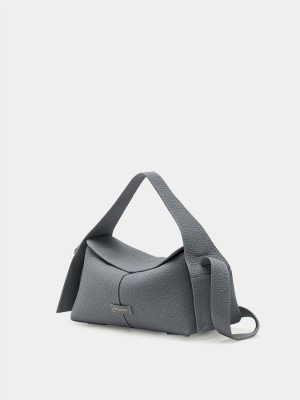 Women's's Songmont Drippy Roof Small Tote Bags Grey | TNZ5967QL