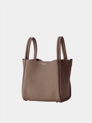 Women's's Songmont Song Large Bags Grey Brown | JFJ8567JD