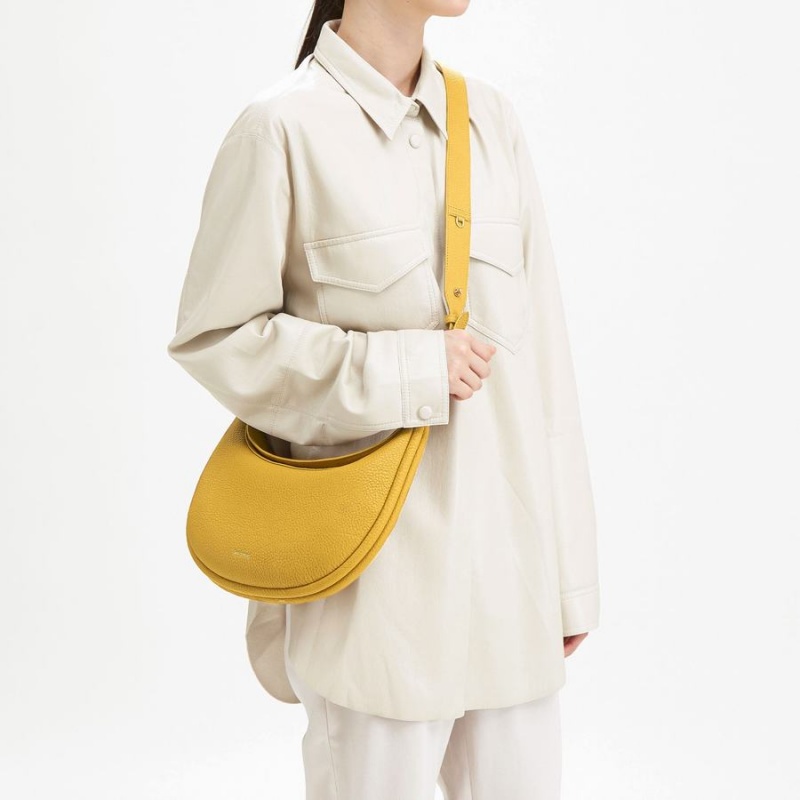 Women's's Songmont Luna Bags Yellow | NTW765XF