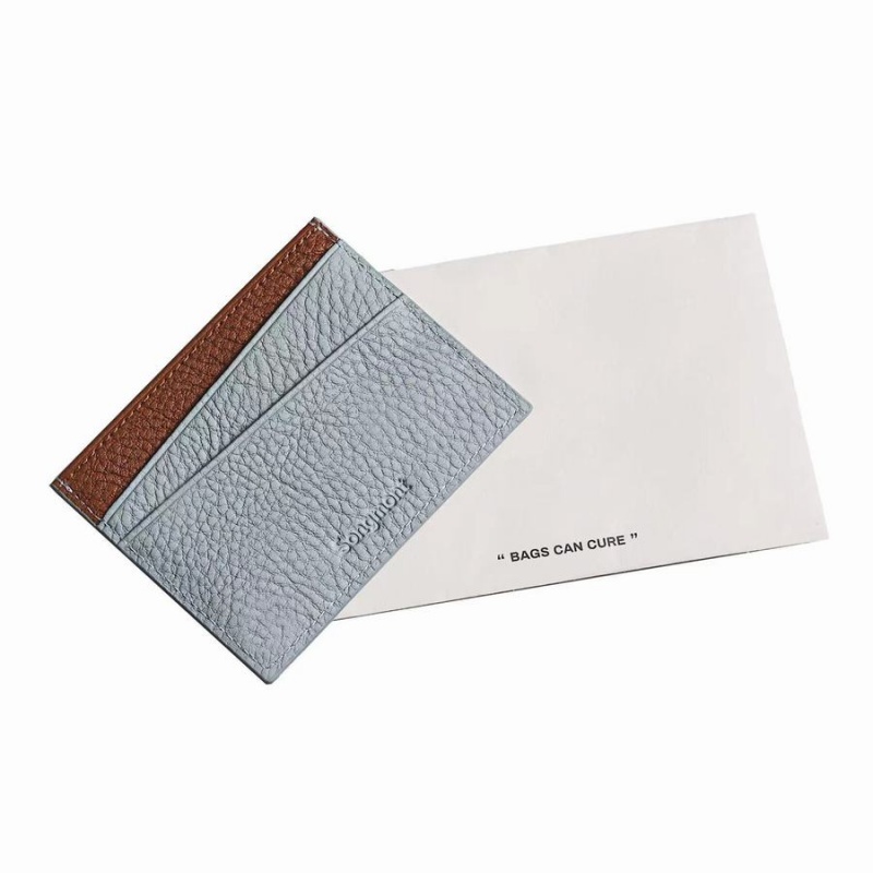 Women's's Songmont The Card Holder Blue | VTY6611GP